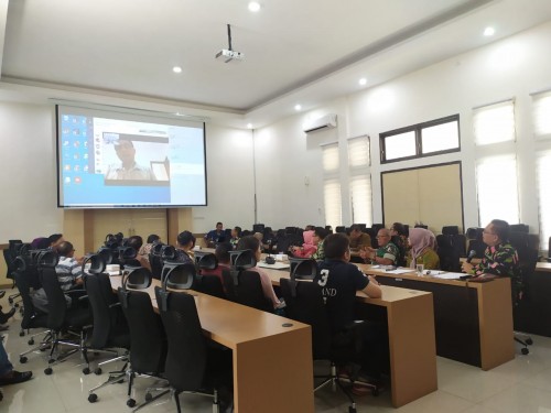 Pemaparan dari pihak Pemkab Jombang soal hasil identifikasi persoalan PT Sumber Citra Persada. (Istimewa)