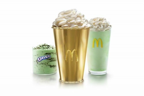 Golden Shamrock Shake McDonald's (Foto: McDonald's)