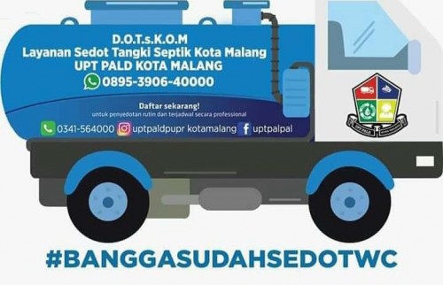 Ilustrasi pelayanan penyedotan tinja UPT PAL. (ist)