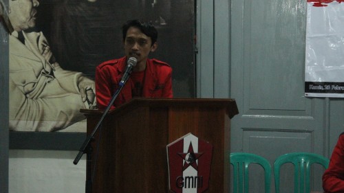 Ketua DPC GMNI Blitar, Ardan Abadan