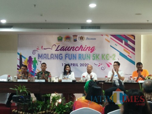 Launching Malang Fun Run 2. (Muslimin/MalangTIMES).
