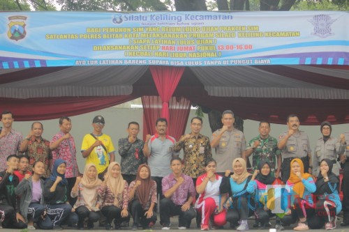 Kapolres Blitar Kota meresmikan tempat baru uji praktek SIM di Kec Kepanjenkidul