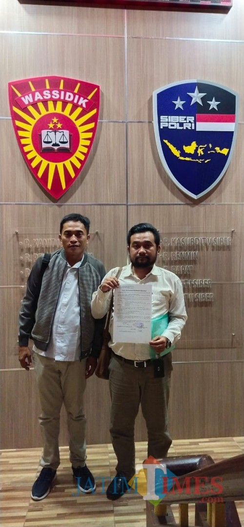Pelaporan ke Polda Jatim