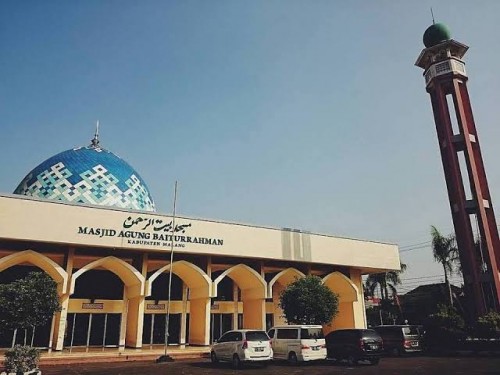 Masjid Agung Baiturrahman Kabupaten Malang. (Foto: Istimewa)