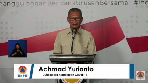 Achmad Yurianto, Juru bicara Presiden terkait persebaran virus Corona atau Covid-19 di Indonesia. (Foto: BNPB)
