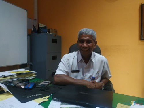 Kepala Bidang (Kabid) Persampahan dan Limbah Bahan Berbahaya dan Beracun (B3) DLH Kota Malang Joao Maria Gomes de Carvalho (Hendra Saputra)