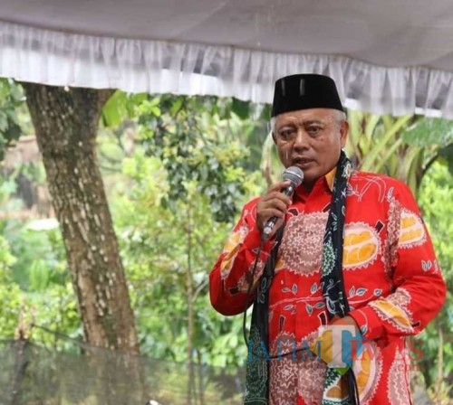 Bupati Malang Sanusi mengimbau para santri di ponpes bisa dipulangkan sementara waktu untuk mencegah sebaran virus Corona (dok MalangTIMES)