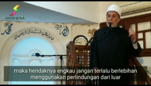 Ulama Al-Azhar Mesir Prof. Dr. dr. Yusri Rusydi Sayyid Jabr al-Hasani