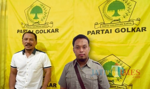 M.Hardi Usodo dan Henry Pradipta Anwar.(Foto : Aunur Rofiq/BlitarTIMES)
