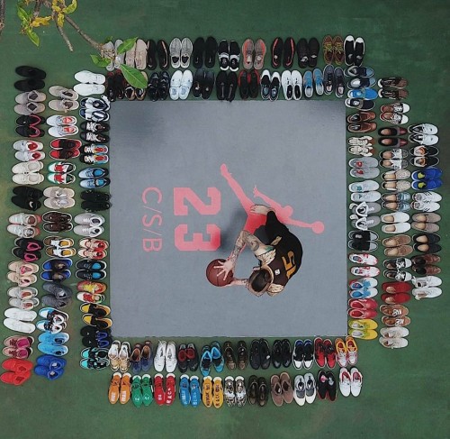Salah satu unggahan koleksi sneakers hypebeast dari seorang kolektor, yakni Christian Soeseno Boenarso. (Foto: Instagram @chris_csb)