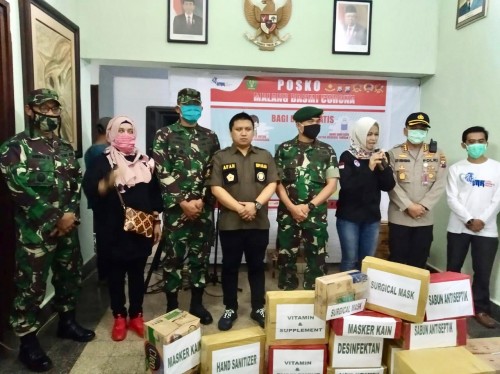 Aksi Hipakad Kota Malang dan IMF putus rantai persebaran covid-19 (Istimewa).