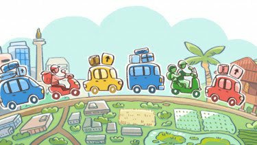 Ilustrasi mudik. (Foto: Google)