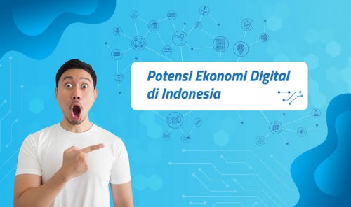 Ilustrasi ekonomi digital (Jaringan Prima)