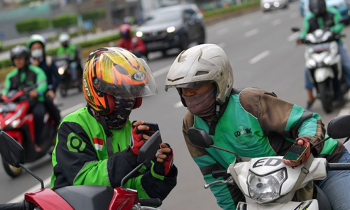 Ojek online (Foto: MerahPutih)