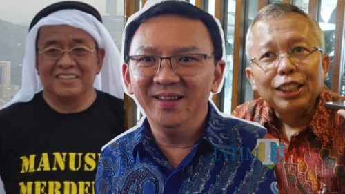 Said Didu, Ahok, dan Arsul Soni (Foto: IST)