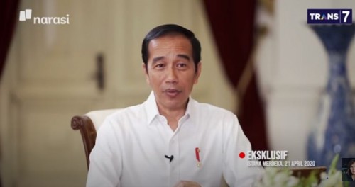 Presiden Joko Widodo (Foto: YouTube Najwa Shihab