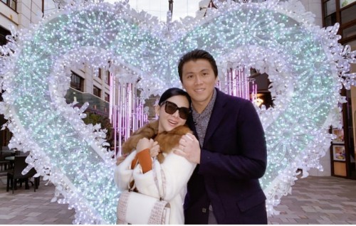 Potret kemesraan Syahrini bersama Reino Barack (Instagram Syahrini)