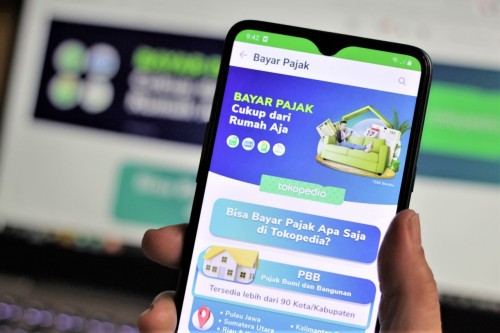 Fitur layanan Tokopedia E-Samsat. (Istimewa).