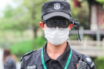 Kacamata T1 Buatan Startup China yang diklaim bisa deteksi gejala Covid-19. (Foto: istimewa)