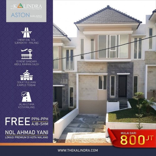 Town House The Kalindra. (Istimewa)