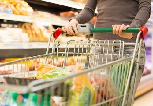 Ilustrasi panic buying (okezonedotcom)