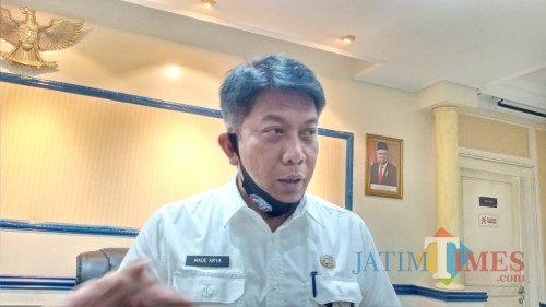 Kadisparbud Kabupaten Malang, Made Arya Wedanthara saat menjelaskan soal peraturan terhadap wisatawan, yang disiapkan usai pandemi covid-19 berakhir