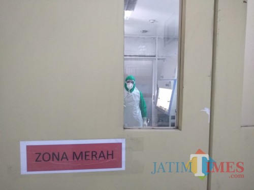 Ruang laboratorium RSUD Gambiran Kota Kediri. (Ist)