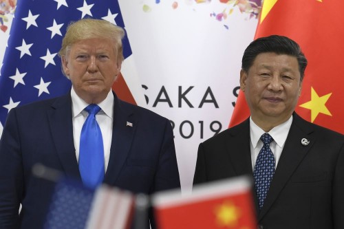 Donal Trump dan Xi Jinping (Foto: Bloomberg)