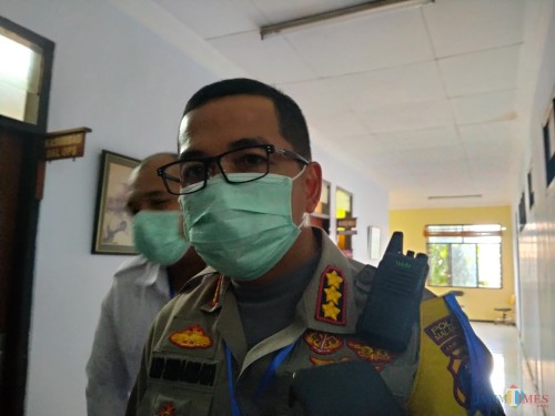 Kapolresta Malang Kota Kombespol Leonardus Simarmata (Anggara Sudiongko/Malang TIMES)