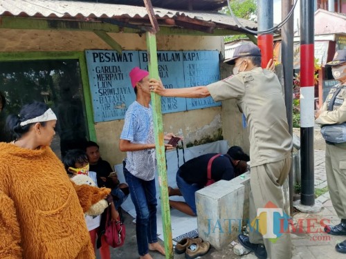 Puluhan anak jalanan saat terjaring razia oleh Satpol PP (Foto : Satpol PP Kabupaten Malang for MalangTIMES)