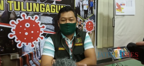Wakil Jubir Gugus Tugas Percepatan Penanganan Covid 19 Tulungagung, Galih Nusantoro (Joko Pramono for Jatim TIMES)