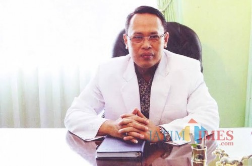 Juru Bicara Gugus Tugas Percepatan Penanganan Covid-19 Kota Kediri, dr. Fauzan Adima M.Kes.(ist)