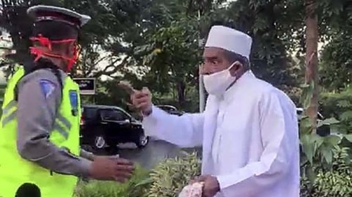 Habib Umar Assegaf (Foto: CNN Indonesia)