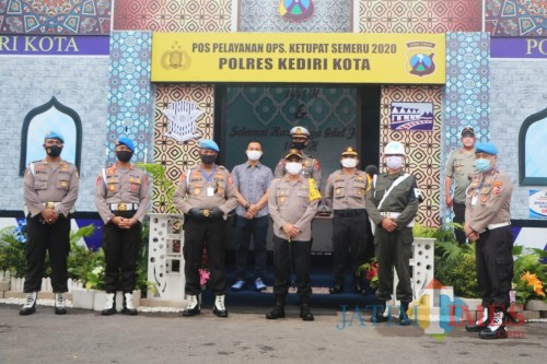 Tim Divpropam Polri Melaksanakan Giat Gagtiblin di Polres Kediri Kota. (Foto: Ist)