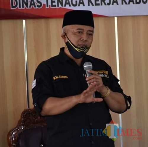 Bupati Malang HM. Sanusi saat menghadiri salah satu agenda pemerintahan di Kabupaten Malang. (Foto : Instagram Bupati Malang)