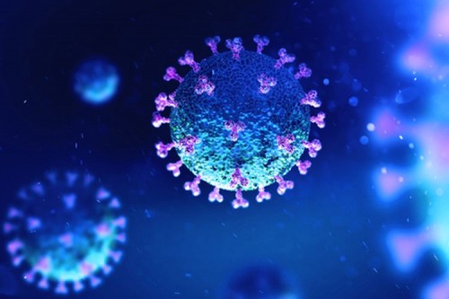 Ilustrasi virus Covid-19. (Foto: Shutterstock).