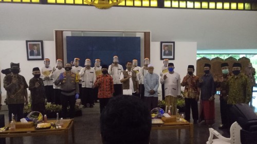 Rakor Persiapan Pelaksanaan New Normal di Pendopo Sabha Swagatha Blambangan Banyuwangi Nurhadi Banyuwangi Jatim TIMES