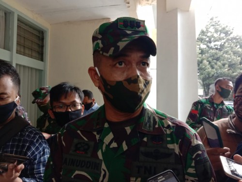 Komandan Korem 083/ Baladhika Jaya, Kolonel Inf. Zainuddin (Ist)
