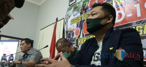 Wakil Jubir Gugus Tugas Percepatan Penanganan Covid 19 Tulungagung, Galih Nusantoro (Joko Pramono for Jatim TIMES)