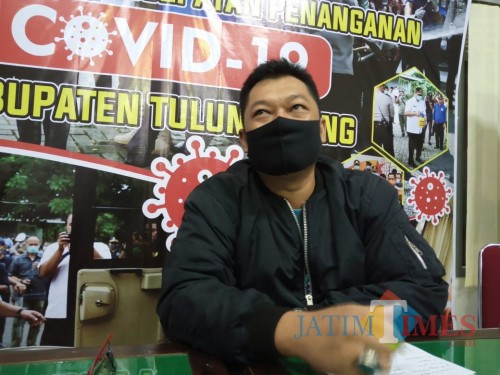 Wakil Jubir Gugus Tugas Percepatan Penanganan Covid 19 Tulungagung, Galih Nusantoro (Joko Pramono for Jatim TIMES)