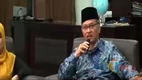 Rektor UIN Malang Prof Dr Abdul Haris MAg dalam Webinar "Persiapan Mental Menuju New Normal Life". (Foto: Ima/MalangTIMES)