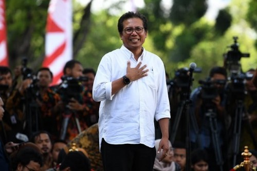 Fadjroel Rachman Juru Bicara Presiden yang tidak lagi menduduki kursi Komisaris Utama PT. Adhi Karya (Tbk). (Foto: Antara)