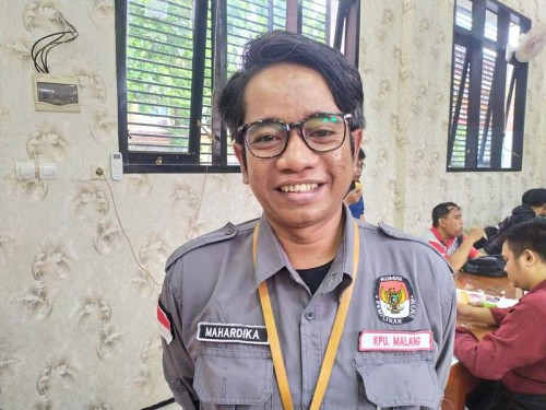 Komisioner KPU Kabupaten Malang, Marhaendra Pramudya Mahardika. (Foto: Istimewa)