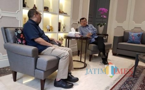 Arif Affandi bersama JK