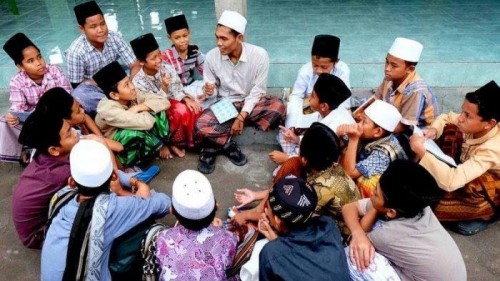 Ilustrasi aktivitas santri. (Foto: NU online).