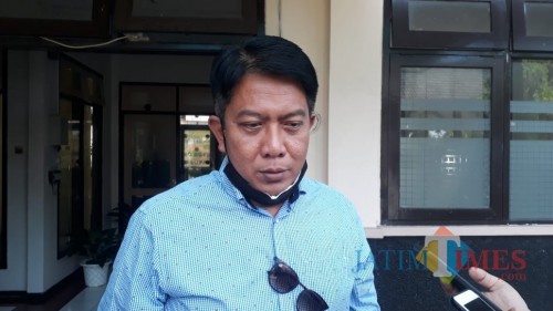 Kepala Disparbud Kabupaten Malang Made Arya Wedanthara saat menjelaskan sanksi bagi pelaku wisata yang melanggar protokol kesehatan selama pandemi Covid-19