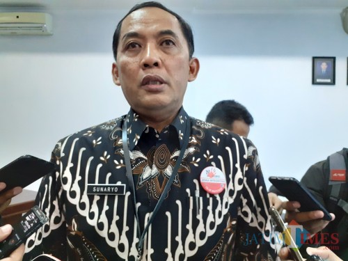 Kepala BPS Kota Malang Sunaryo. (Arifina Cahyanti Firdausi/MalangTIMES).