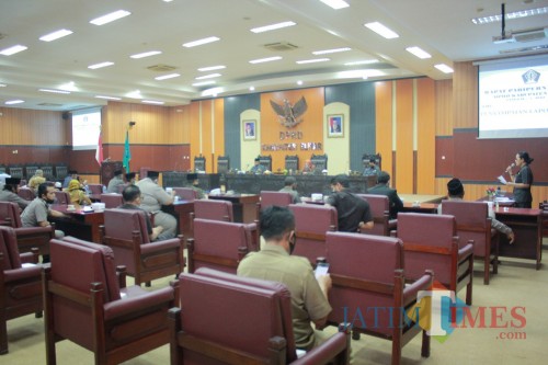 Rapat paripurna hasil reses digelar DPRD Kab Blitar