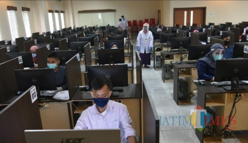 Suasana Pelaksanaan UTBK