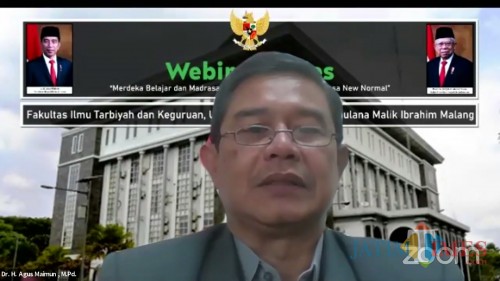 Dekan Fakultas Ilmu Tarbiyah dan Keguruan (FITK) UIN Malang, Dr H Agus Maimun MPd. (Foto: Ima/MalangTIMES)